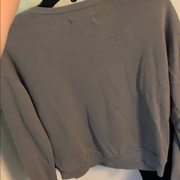 Sequined slightly cropped medium sweater. - Picture 2 of 2